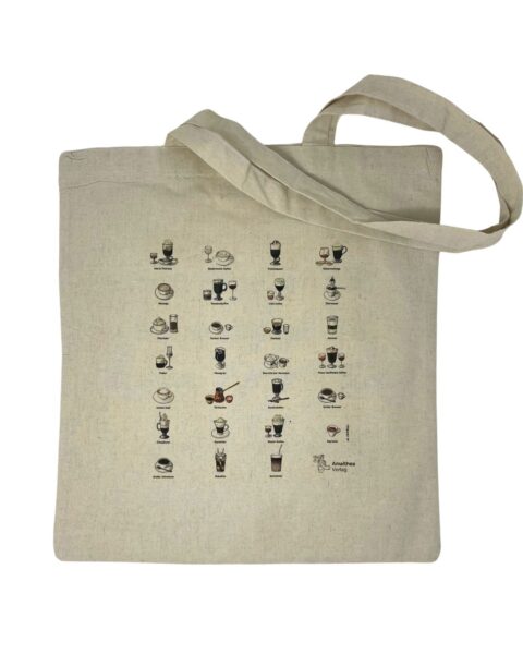 Buchcover Stofftasche »Wiener Cafés«